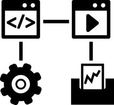 Data Flow Chart Sketch Style Svg Vector, Free Vectors File